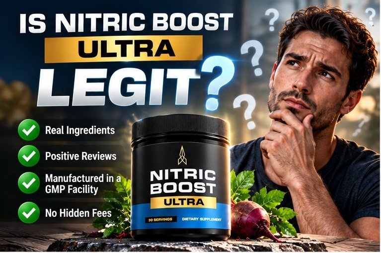Is Nitric Boost Ultra legit or a scam